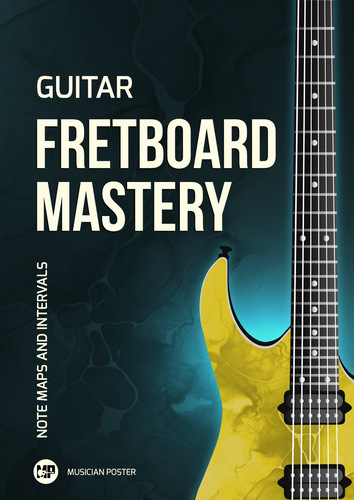 Guitar Fretboard Mastery (PDF eBook With Charts)